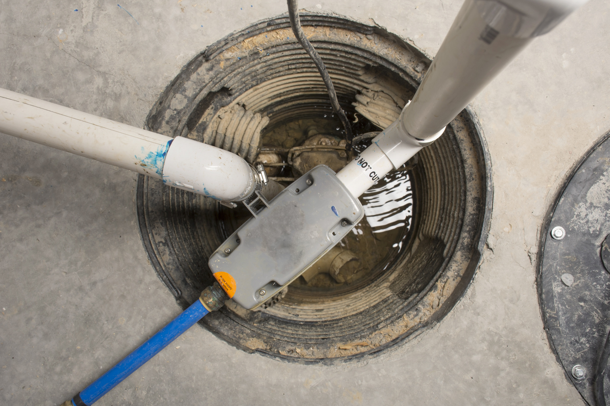 Backup Sump Pump Overhead