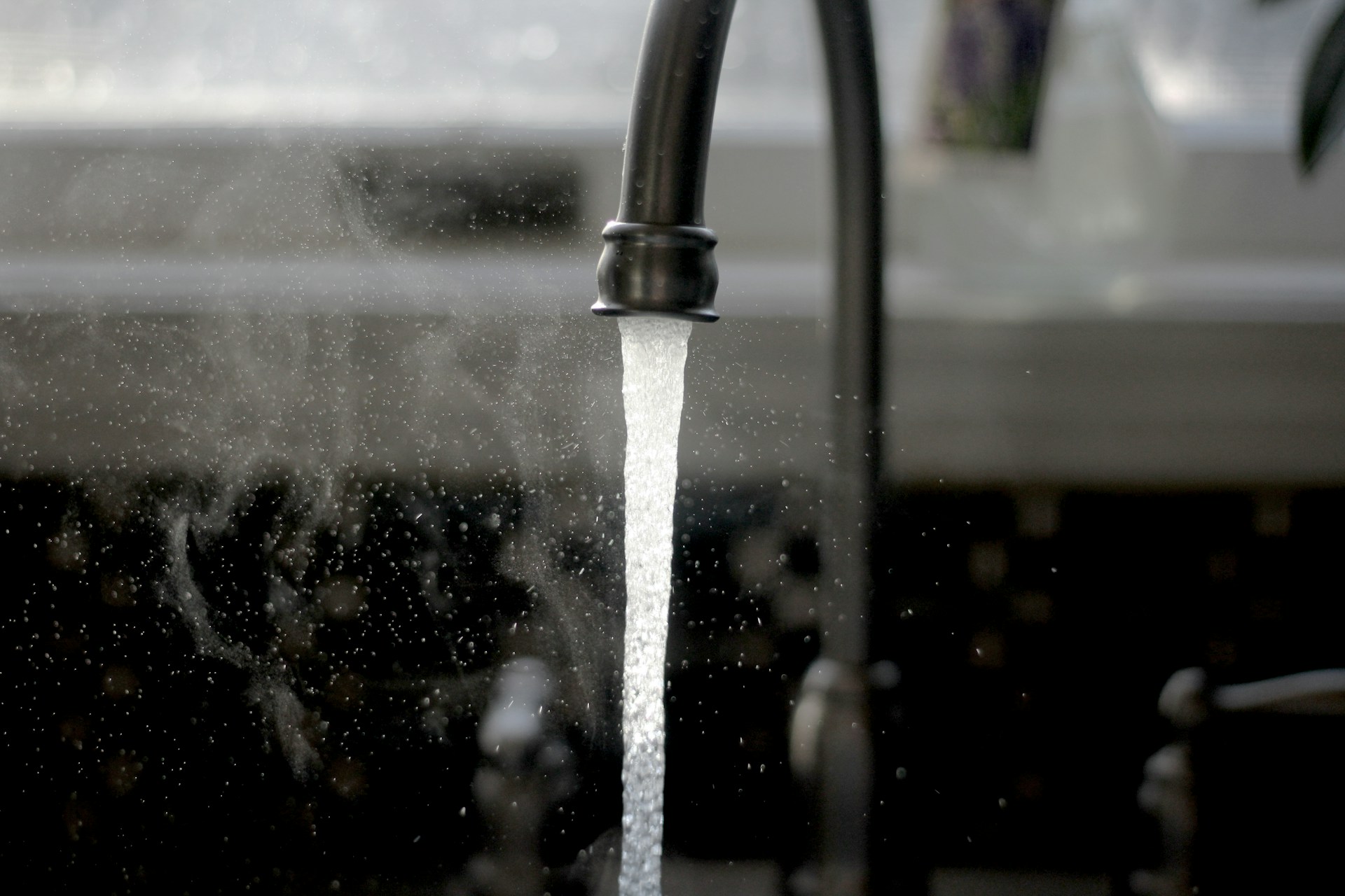water from faucet