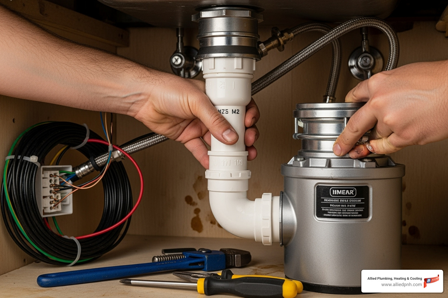 Garbage disposal installation