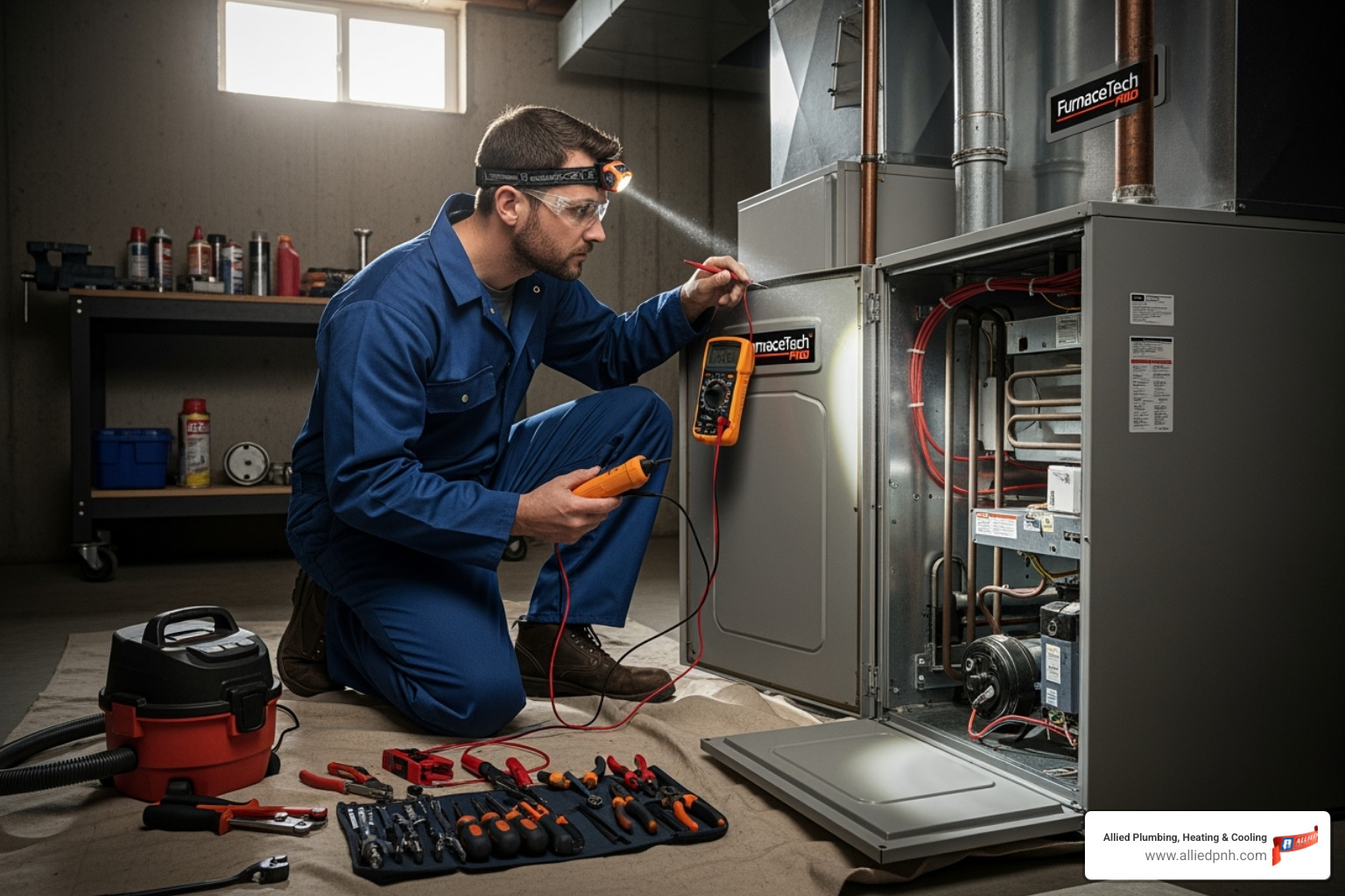 Electric furnace service